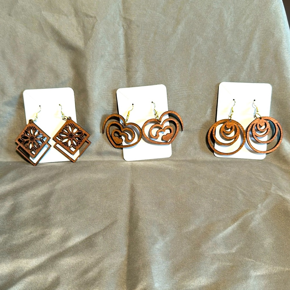 3 pairs of Boho Styled Earring